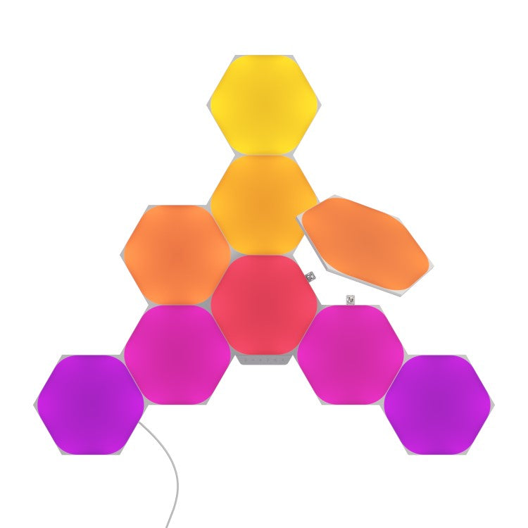 Nanoleaf Shapes ヘキサゴン スターターパック(9枚入り) – GRAPHT