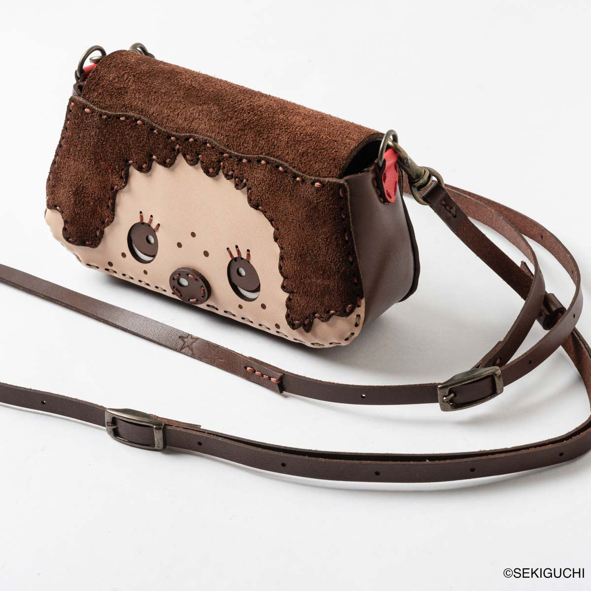 OJAGA DESIGN モンチッチ [モンチッチくん] ポーチ（ネック