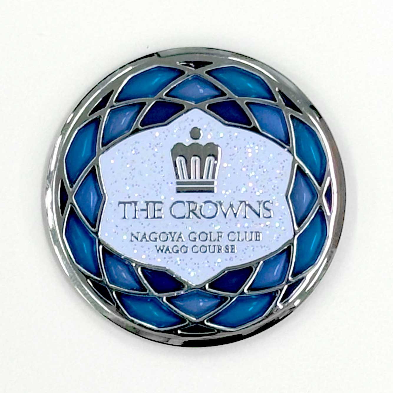 ステンドグラス Unicorn ユニコーン青の大判 グラスマスターズ社