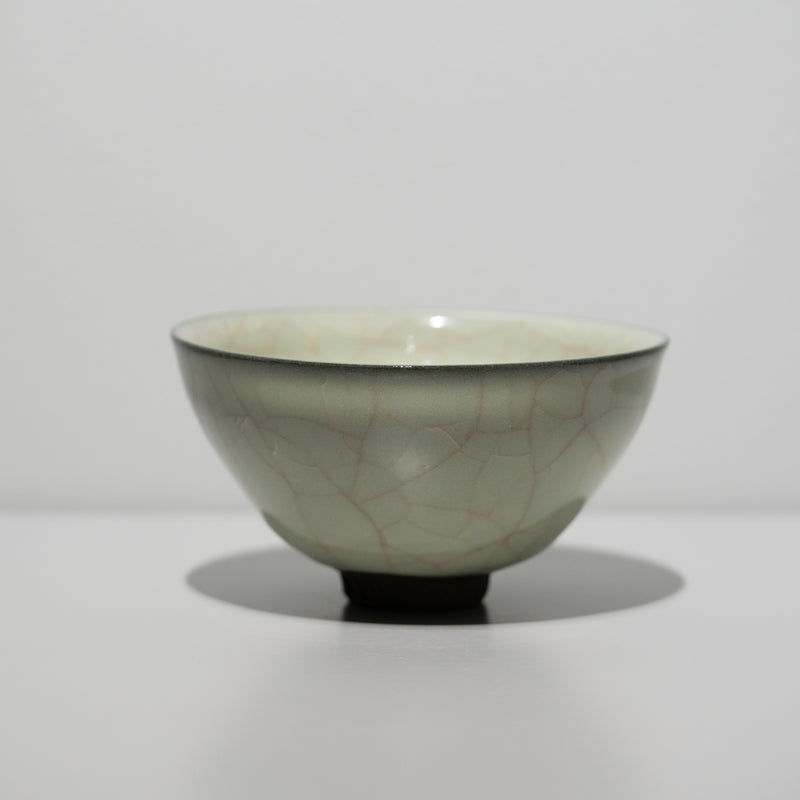 木村展之 / 米色瓷茶碗（一点物） – HULS GALLERY TOKYO | 現代工芸