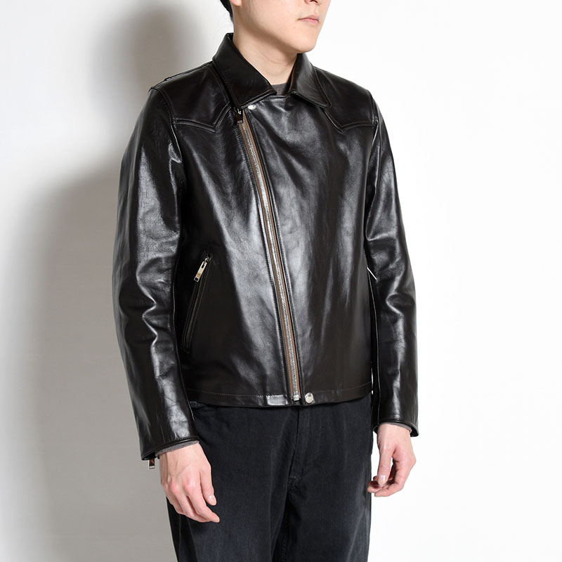 RAIDING JKT HORSE HIDE -DARK CHOCOLATE- | IN ONLINE STORE