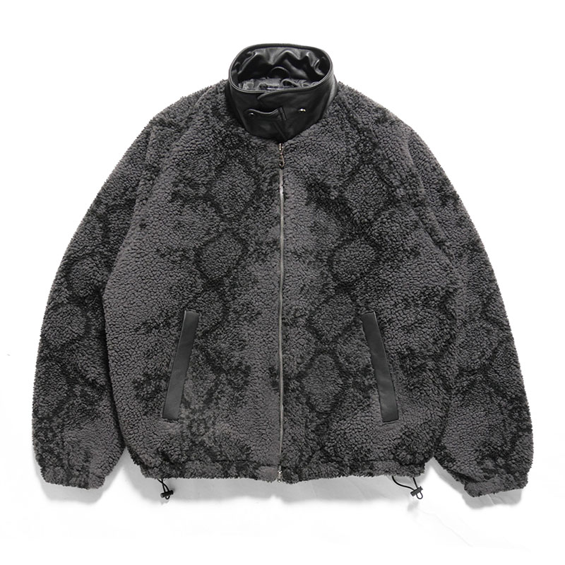 Python Pattern Boa Jacket -2.COLOR- | IN ONLINE STORE