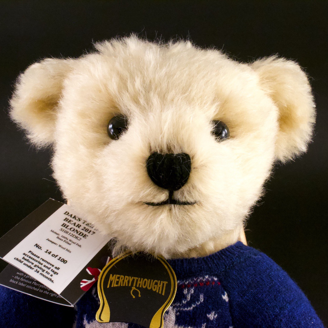 ぬいぐるみ イギリス メリーソート（Merrythought） テディベア DAKS