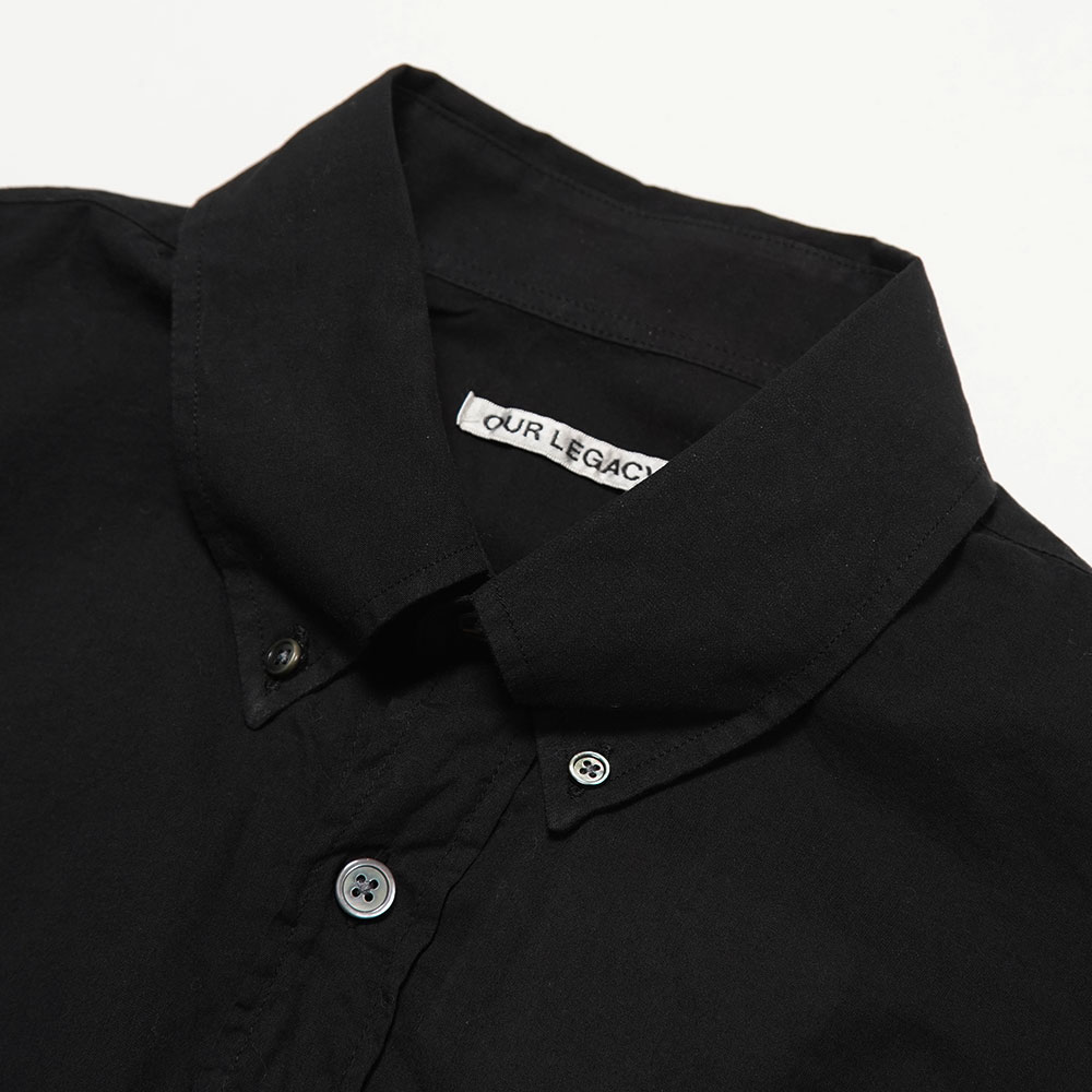 JKPT STORE / BORROWED BD SHIRT BLACK VOILE _