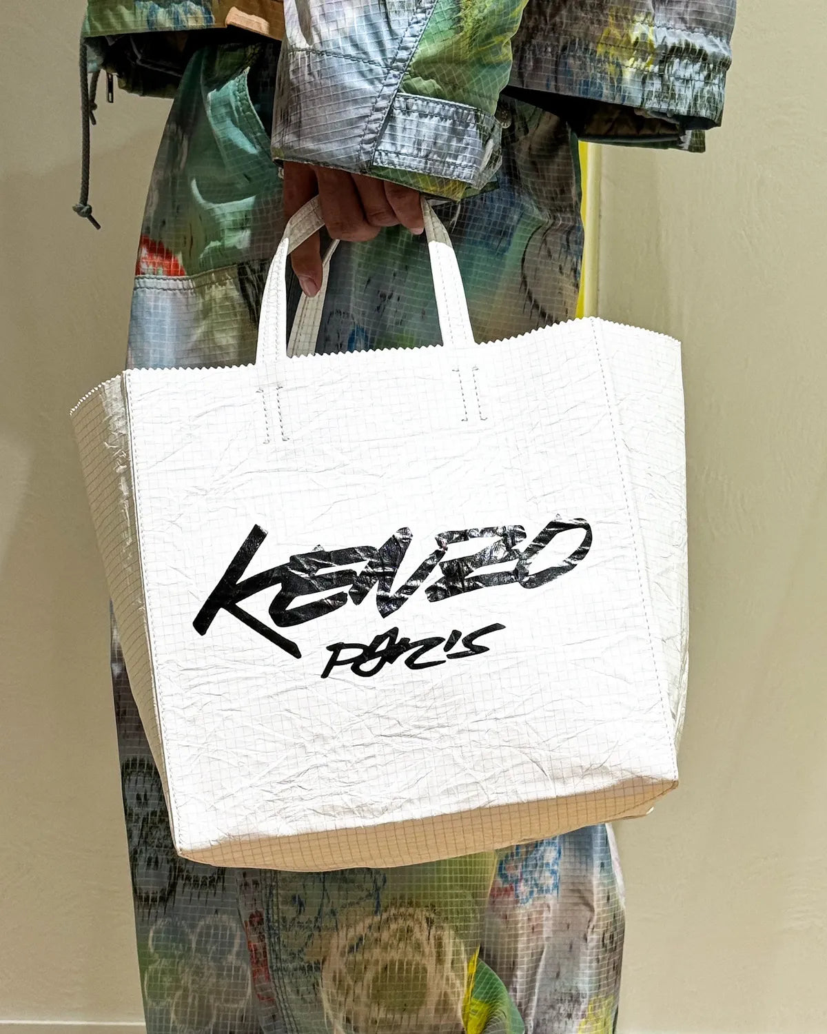 KENZO(ケンゾー) / × Futura 2000' small tote bag 'Kenzo Paper' in