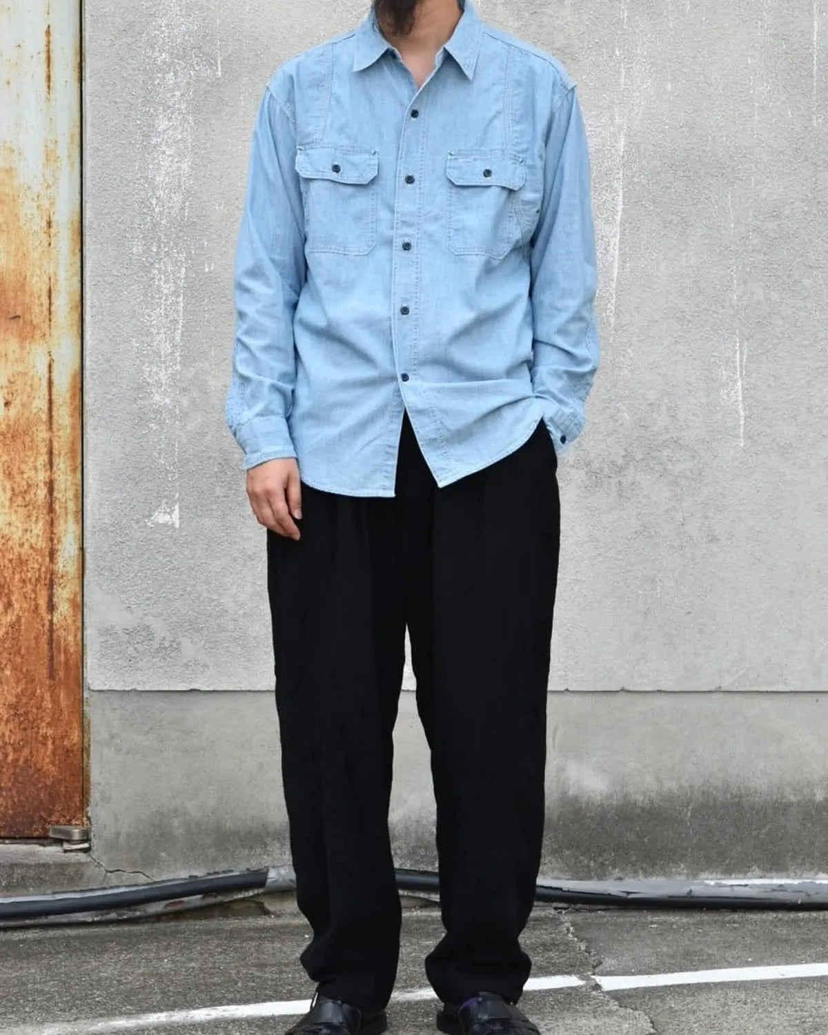 MASSES(マシス) / CHAMBRAY WORK SHIRT | 公式通販・JACK in the NET