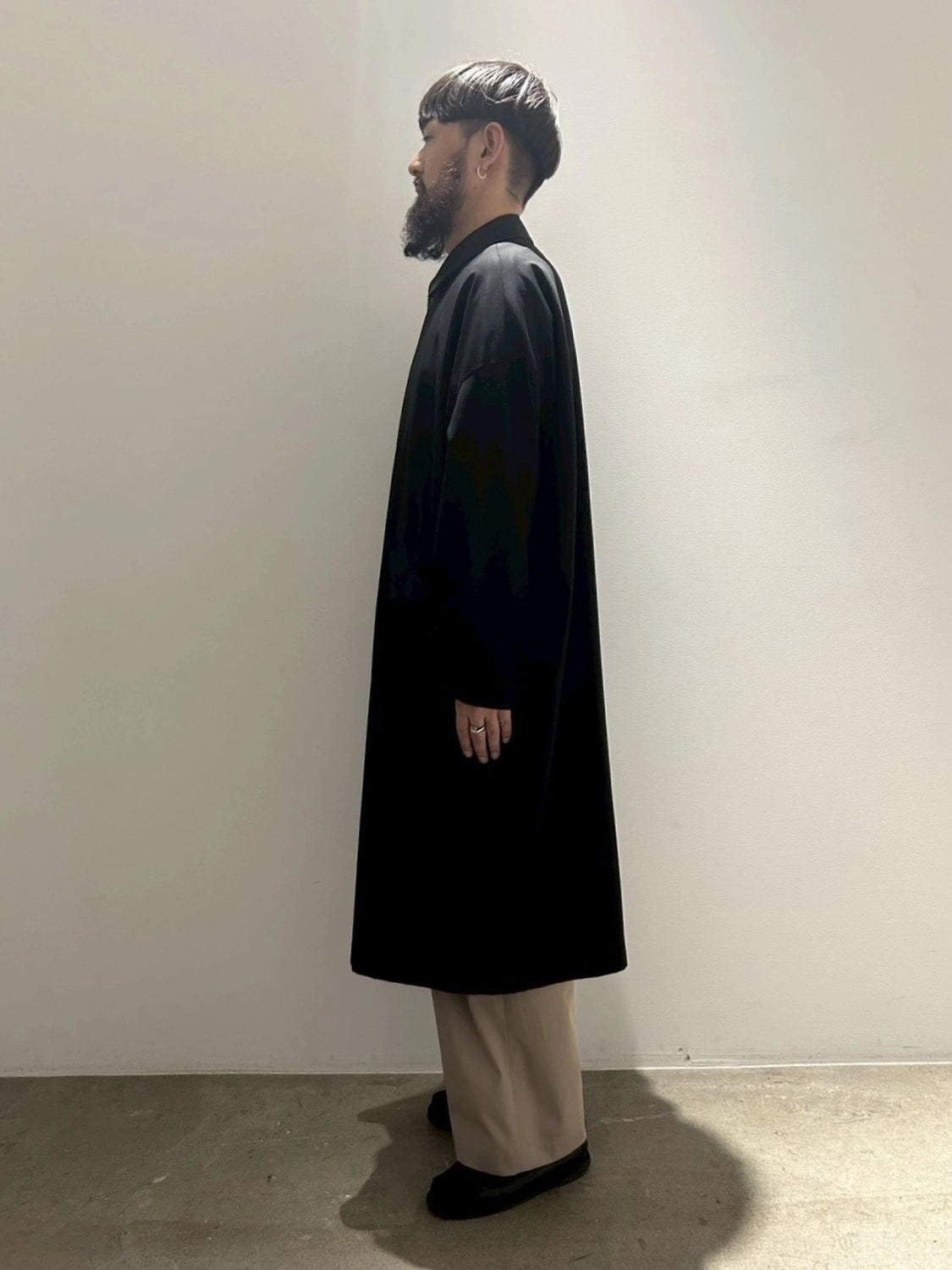 Graphpaper（グラフペーパー）/ High Twist Gabardine Wide Coat