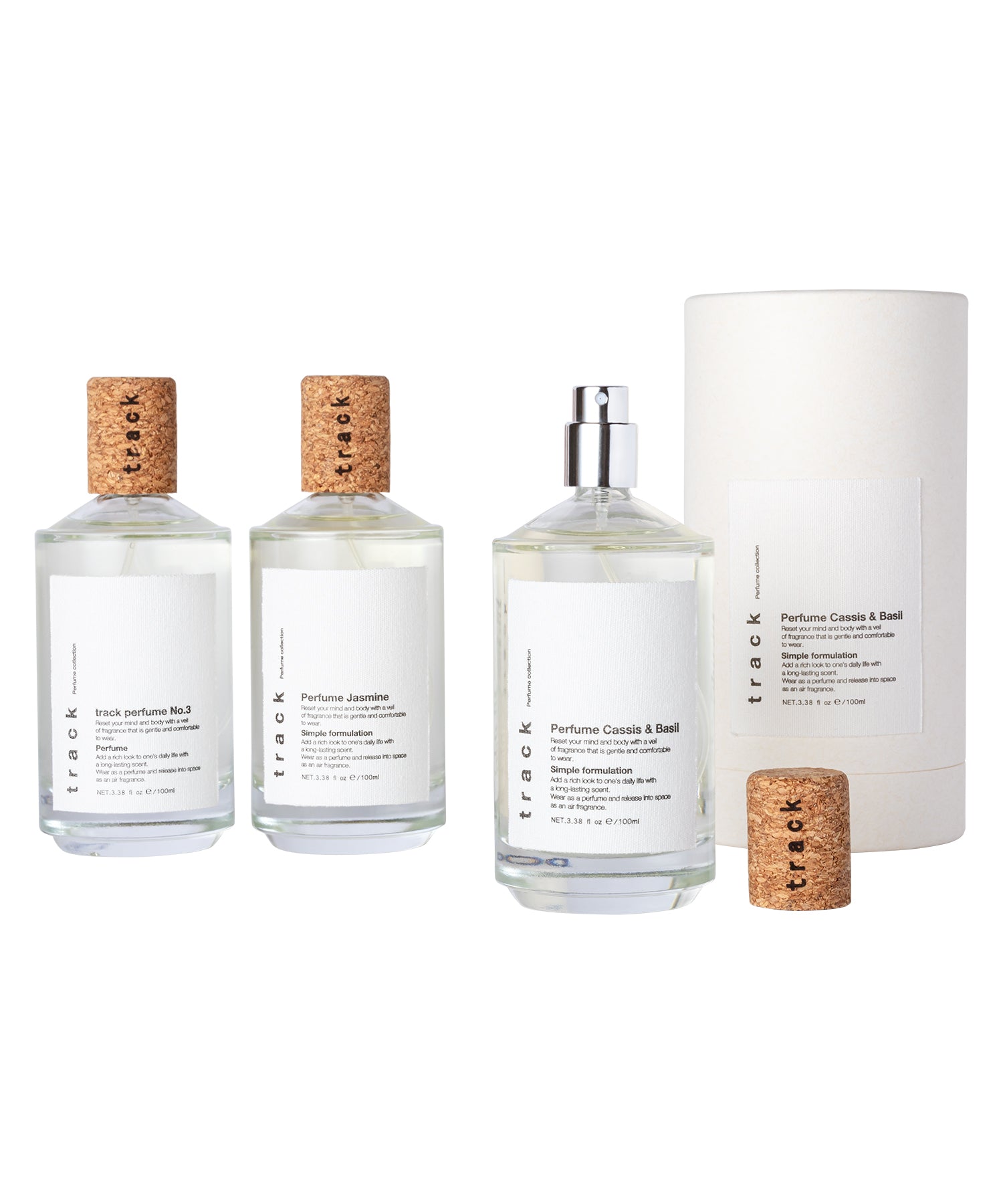 track パフューム 100ml｜ジャスミン – JoelRoty Online Store