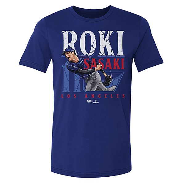 ロサンゼルス・ドジャース 佐々木朗希 Tシャツ Monster of the Reiwa