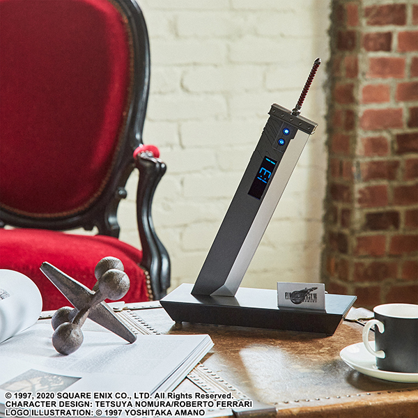 ファイナルファンタジーVII リメイク デジタルクロック バスターソード