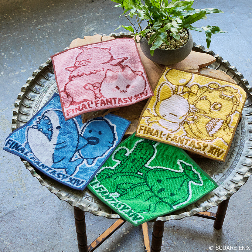 ファイナルファンタジーXIV ハンドタオル ＜モーグリ＆アルファ