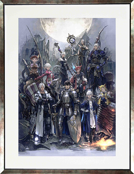 ファイナルファンタジーXIV 複製原画『暁月のフィナーレ