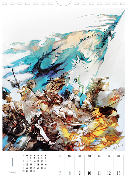 ファイナルファンタジーXIV オフィシャルウィークリーカレンダー2024