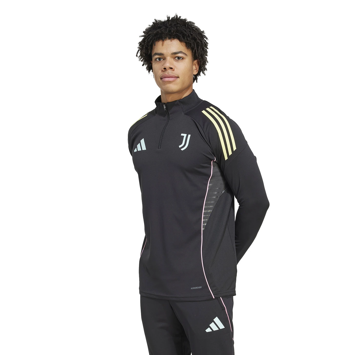 JUVENTUS BLACK TRAINING TOP 2025/26