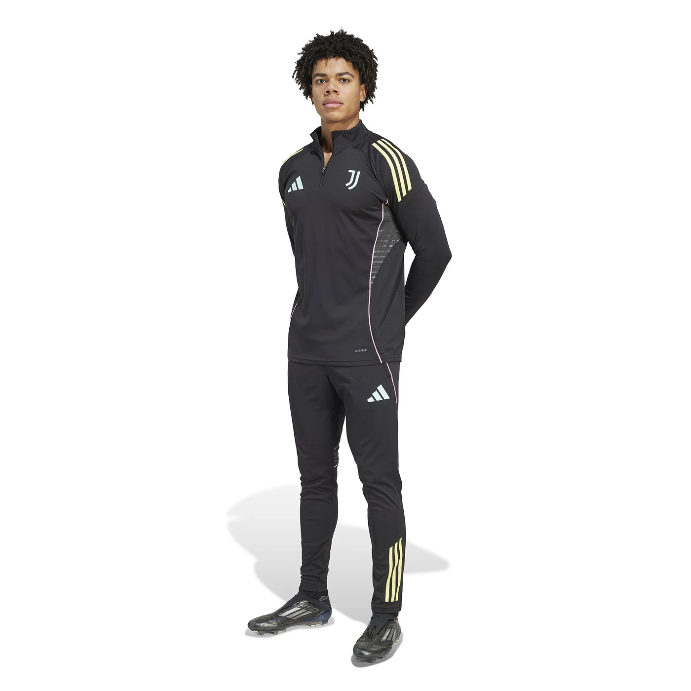 JUVENTUS BLACK TRAINING TOP 2025/26