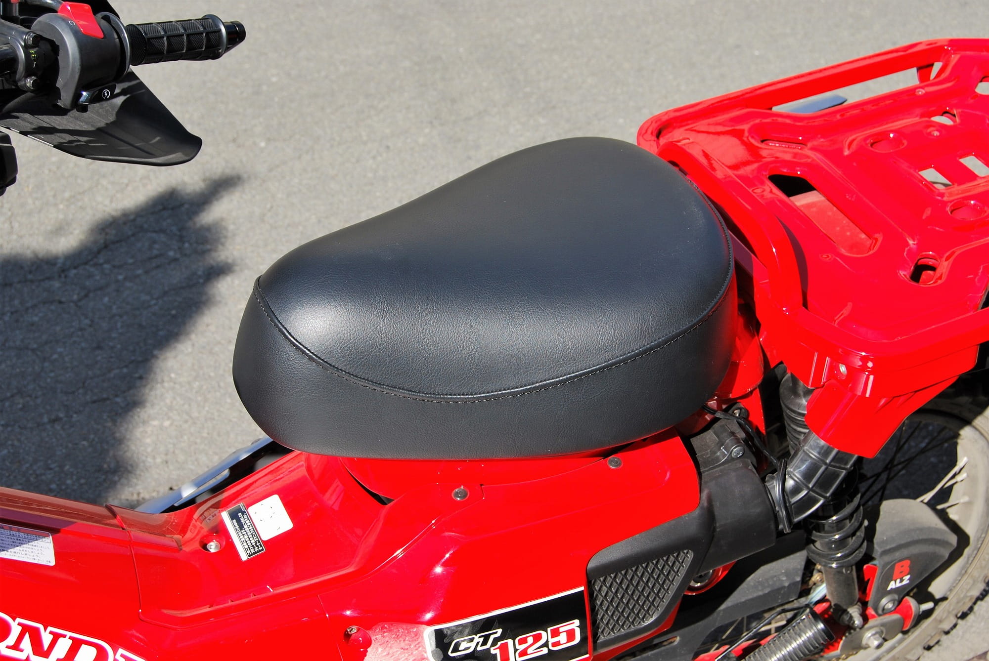 CT125 ハンターカブ そら豆（ハイ）シート A ステッチ｜K＆H