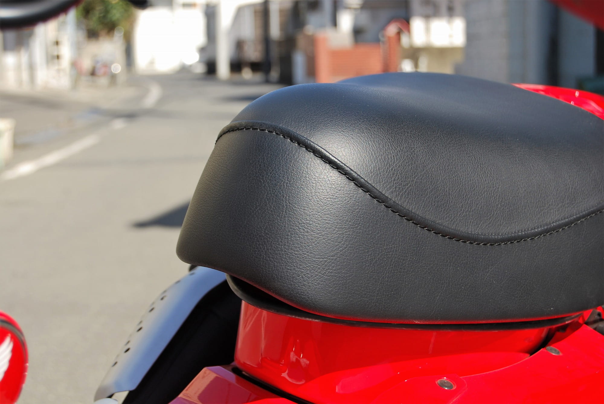 CT125 ハンターカブ そら豆（ハイ）シート A ステッチ｜K＆H