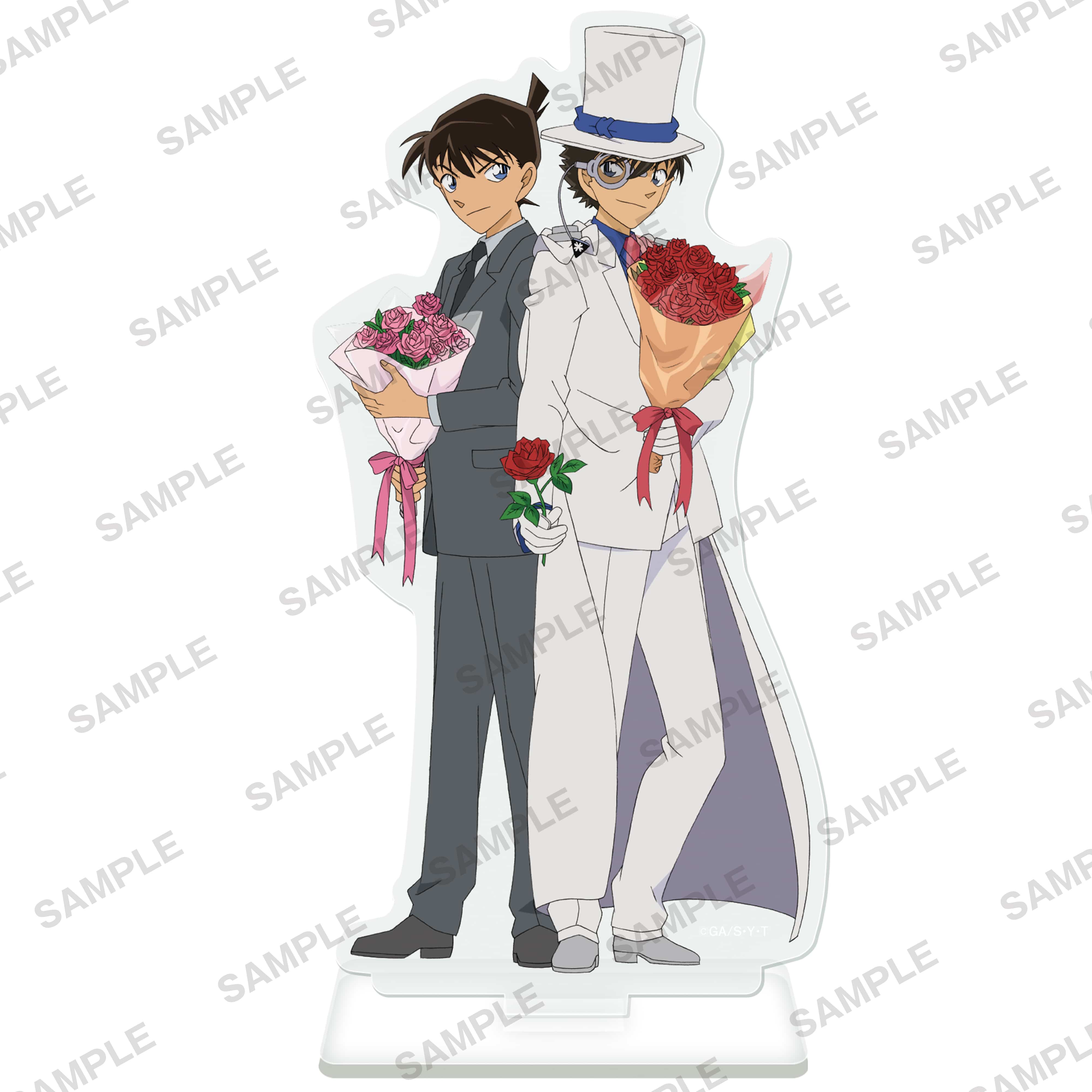 名探偵コナン アクリルスタンドフィギュア ペア 新一＆怪盗キッドver