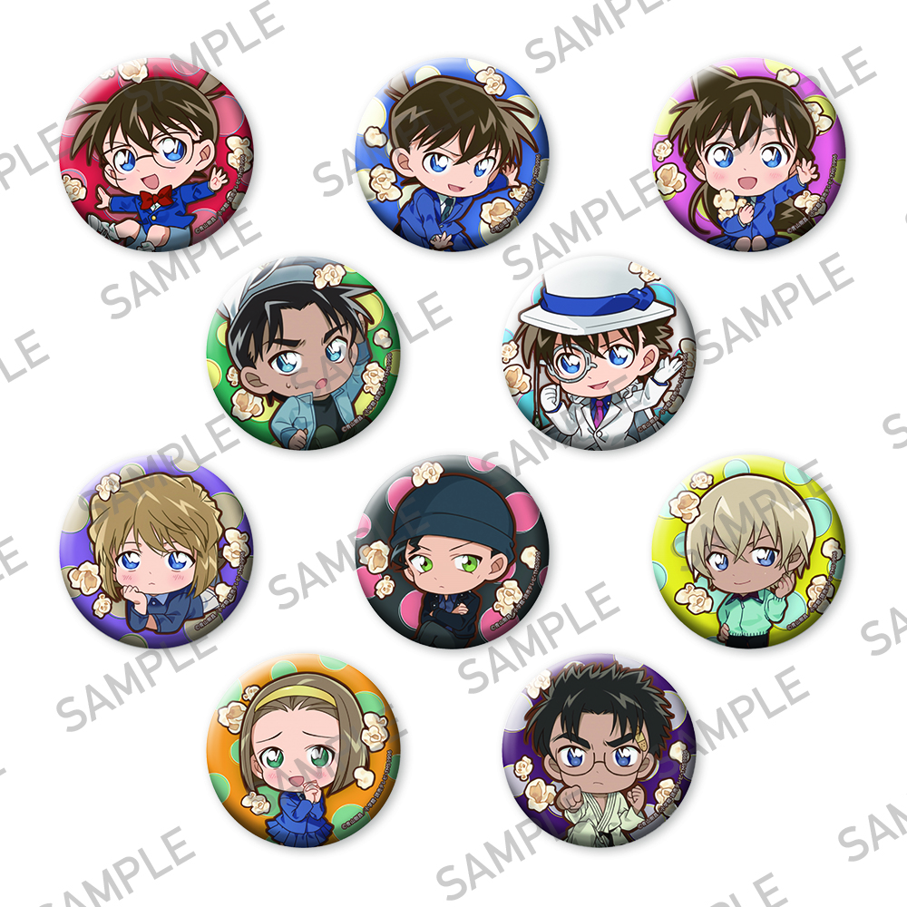 名探偵コナン 缶バッジ＋おやつver.BOX: その他グッズ | カドスト