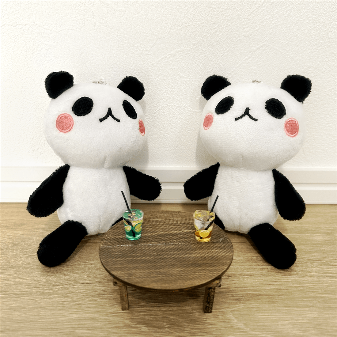 つなまよざ」つなこパンダぬいぐるみ2号（ボールチェーン）: グッズ