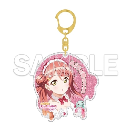 ラブライブ！シリーズ AiScReam ラメ入りアクリルキーホルダー 上原
