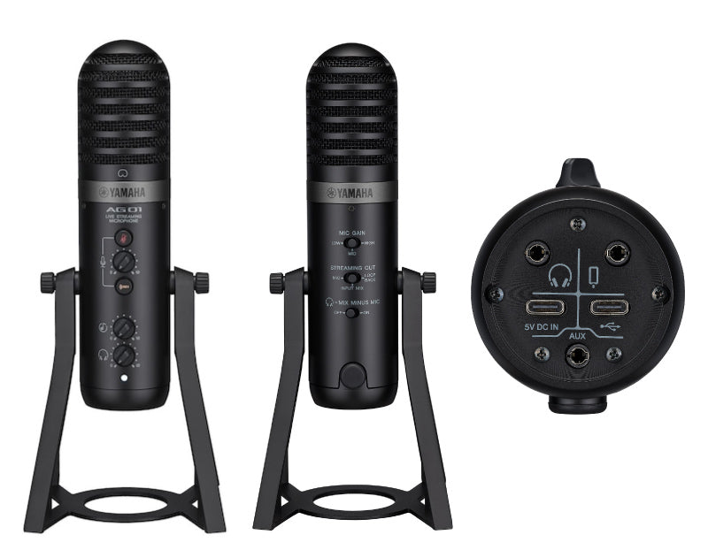 YAMAHA AG01 ライブストリーミングマイクロフォン ミキサー オーディオ