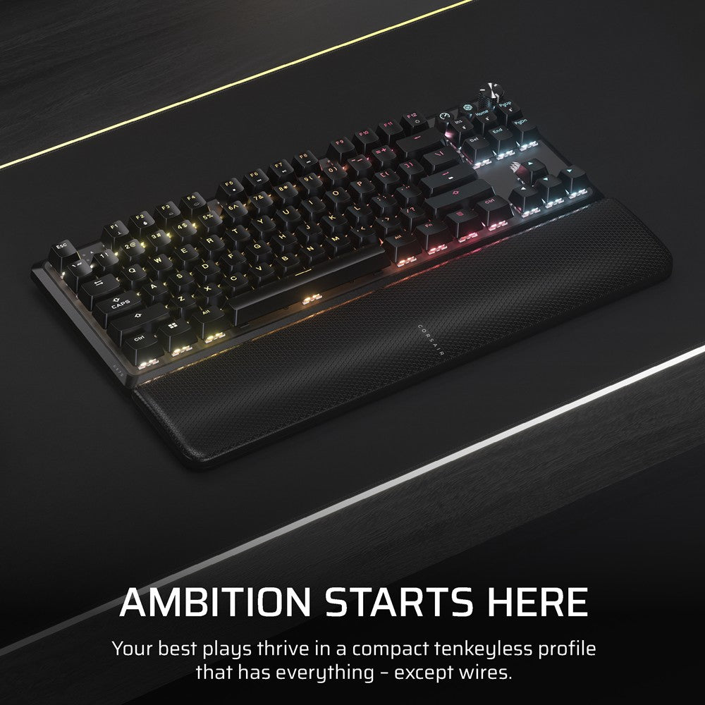 Corsair K70 CORE TKL WL-CSR RED-BLK WIRELESS 日本語配列 かな無し