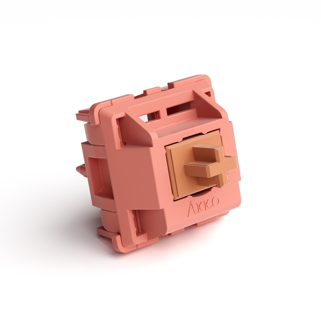 Akko Rosewood スイッチ 押下圧40gf リニア 5ピン 45個入り メカニカル