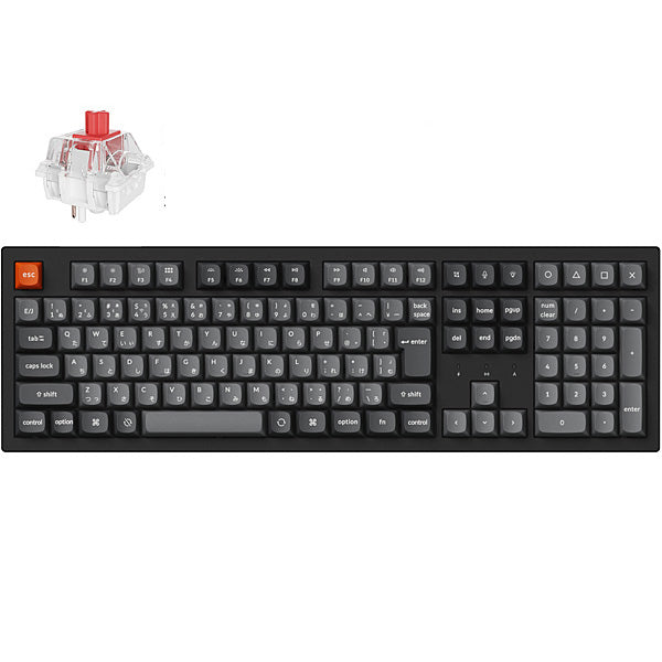 Keychron K10 Max QMK フルサイズ ワイヤレス メカニカルキーボード