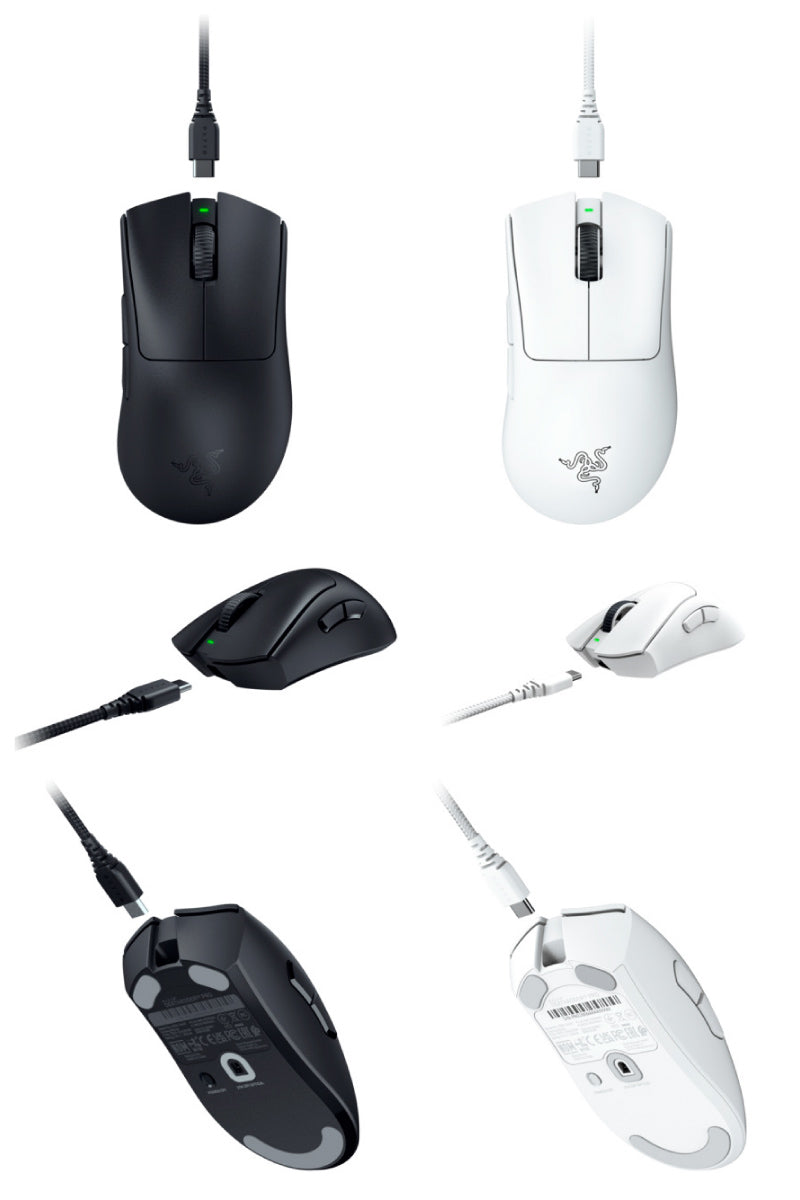 Razer DeathAdder V3 Pro: 最軽量エルゴノミック eスポーツマウスで