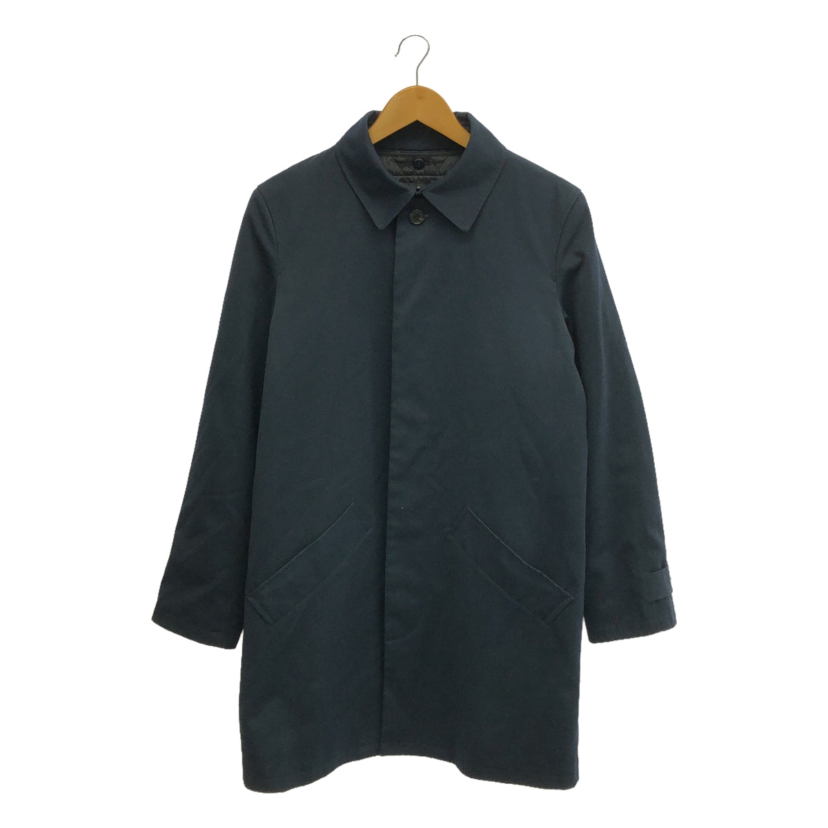 A.P.C. / アーペーセー | 中綿ライナー付き 比翼 ステンカラーコート