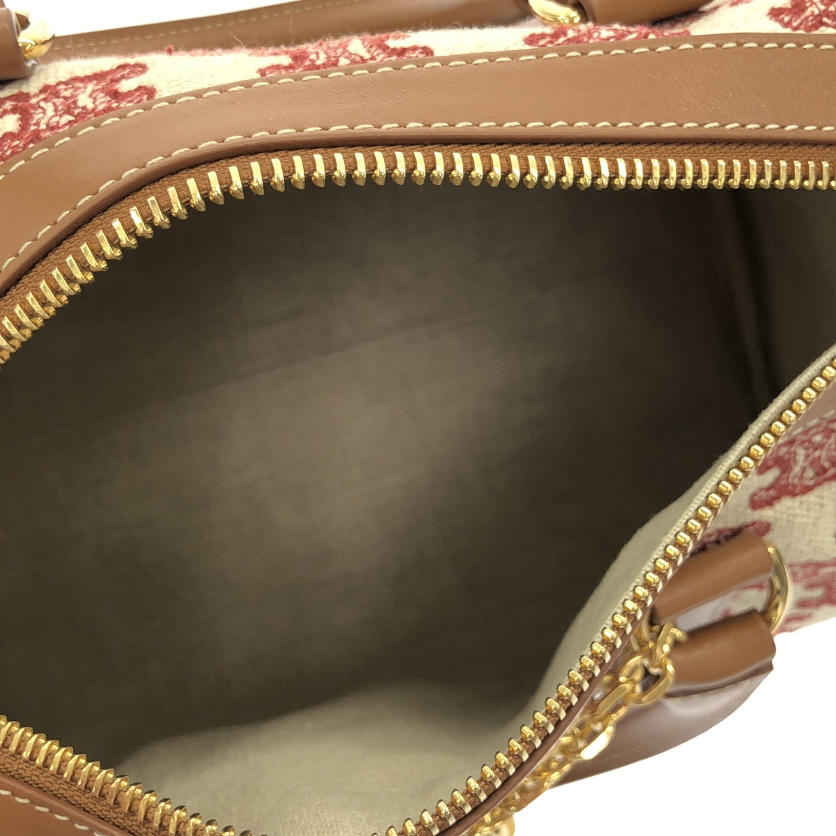 美品】 CELINE / セリーヌ | トリオンフ カーフレザー キャンバス