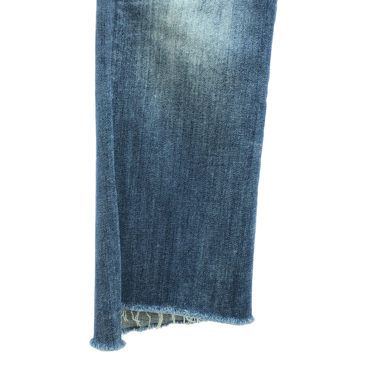 MOTHER / マザー | INSIDER CROP STEP FRAY / カットオフ デニムパンツ