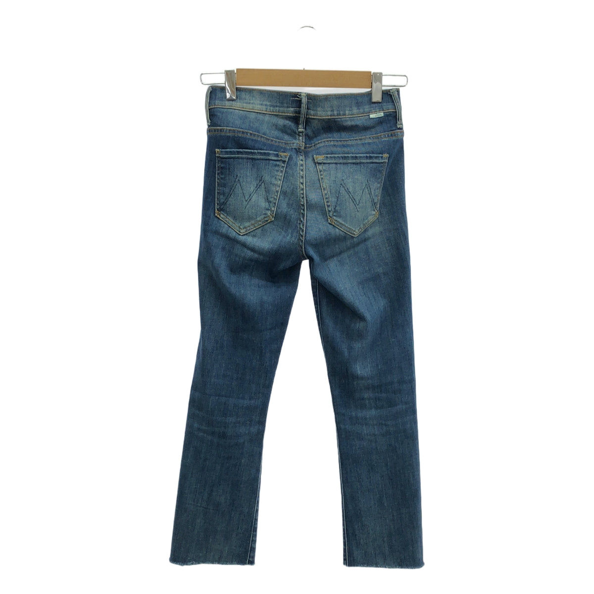 MOTHER / マザー | INSIDER CROP STEP FRAY / カットオフ デニムパンツ