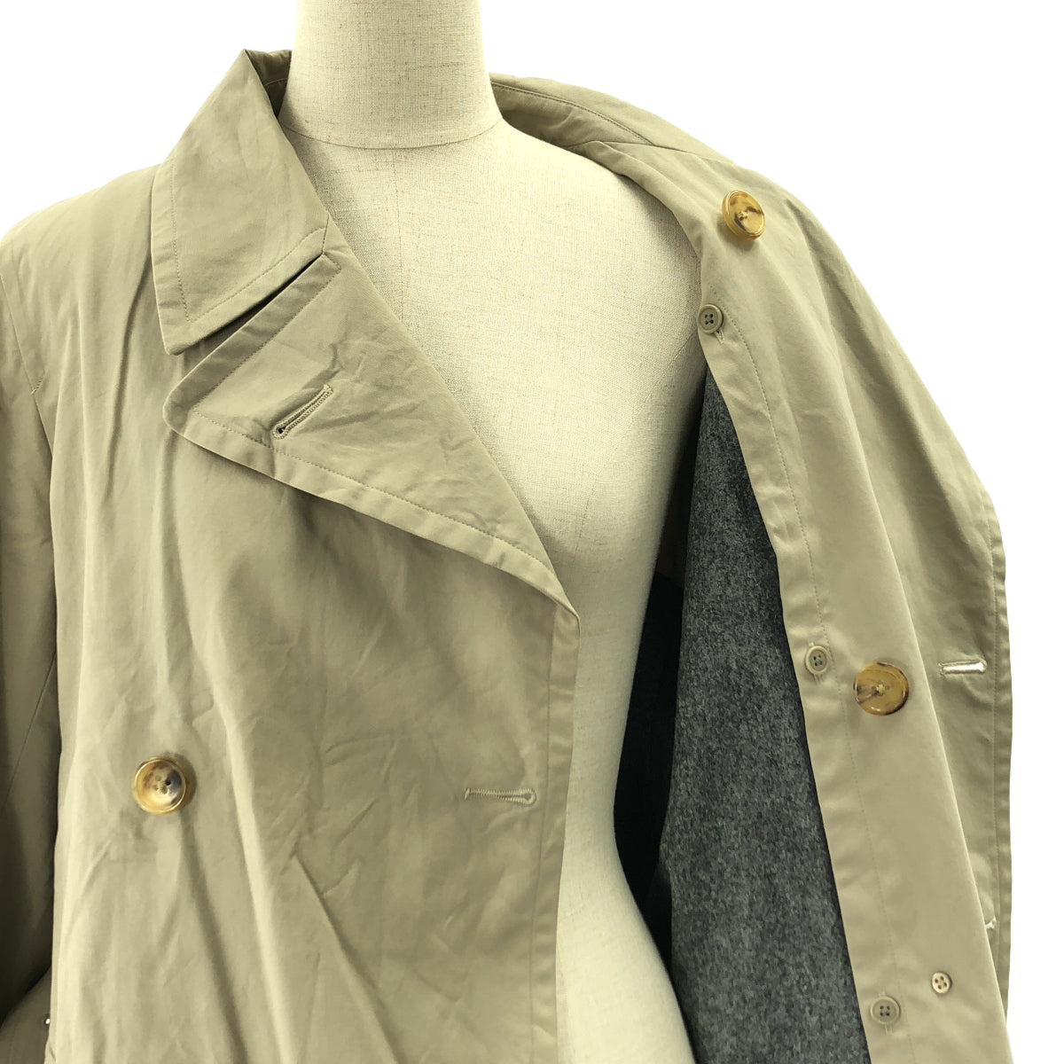 美品】 MARGARET HOWELL / マーガレットハウエル | ウールライナー付き