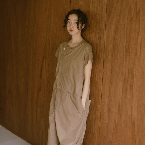 軽やかに着られるオールインワン・サロペット｜天然素材のやさしい装い