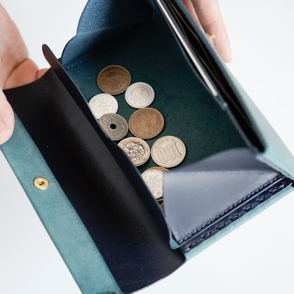 SAFUJI ミニ長財布（ホック）｜手になじむレザー財布 ｜くらすこと公式