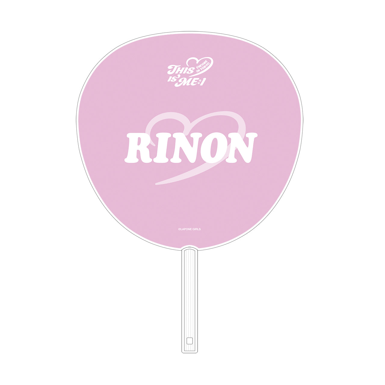 BIGうちわ (RINON) – LAPONE STORE