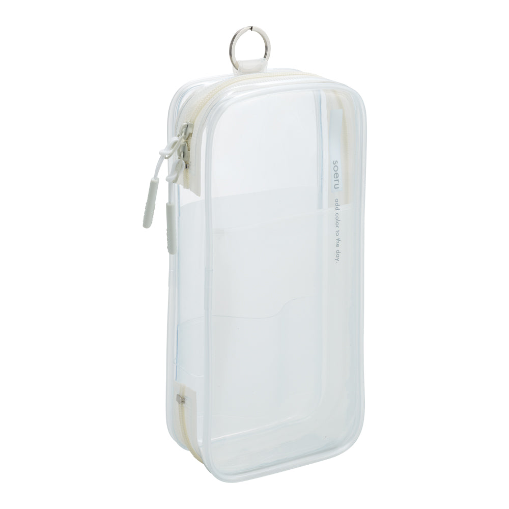 soeru ラウンドジップペンケース