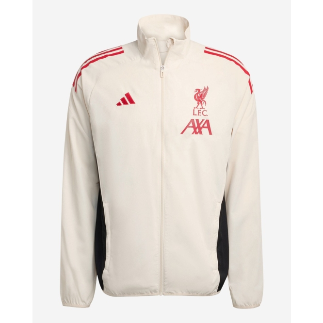 LFC adidas Mens 25/26 Domestic Training Jacket White