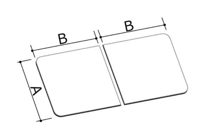 LIXIL・INAX 薄型保温組フタ [YFK-1690B(2)-D4] 1600ワイド浴槽用 brdp