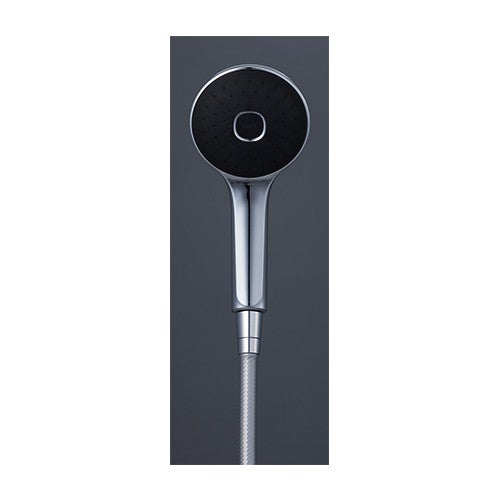 LIXIL・INAX エコアクアシャワー〈メタル調-ブラック〉 浴室部品 [BF