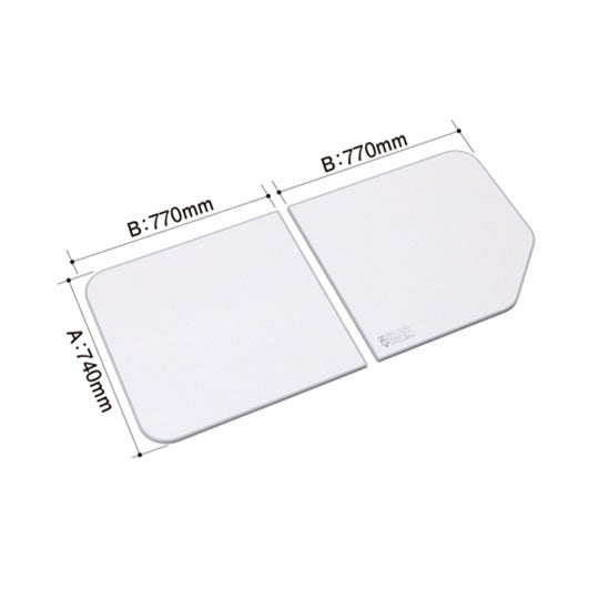 LIXIL・INAX 薄型保温組フタ [YFK-1574B(4)R-D4] 1600プレーン浴槽用