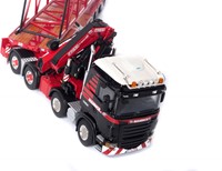 Scania 8x4 + 3 Axle Lowloader + Boom PTC Mammoet Global Support