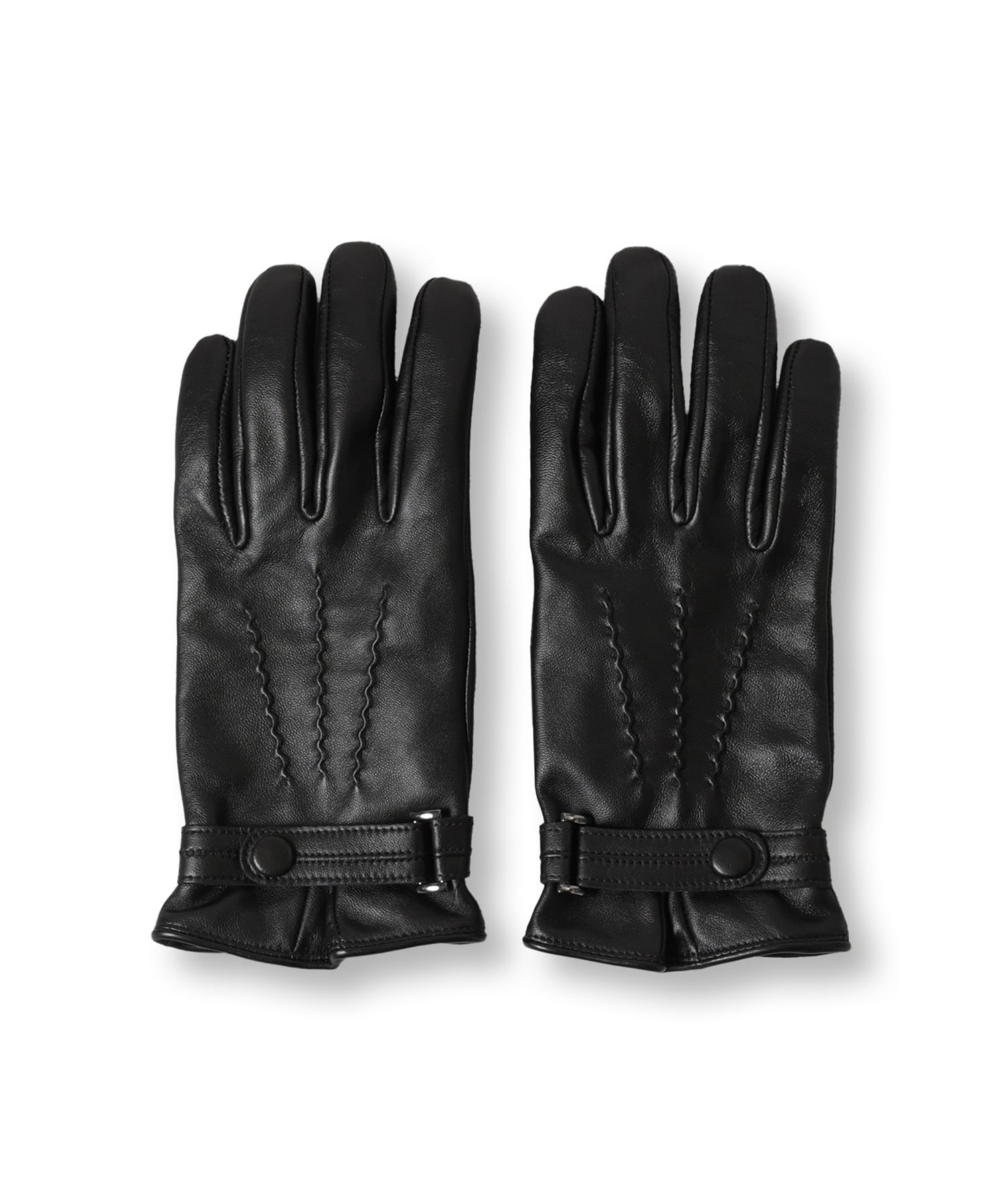 リアルレザーグローブ＜スマートフォン操作可能＞｜メンズファッション