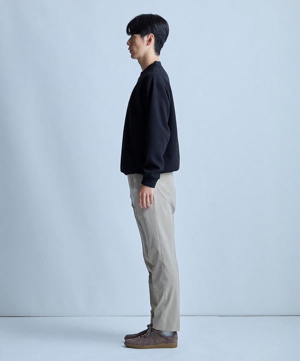 モックネック起毛ポンチスウェット｜メンズファッション通販 MEN'S