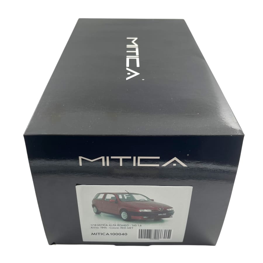 Modellino Auto Mitica 1/18 Alfa Romeo 145 1.6 Red Met 1995