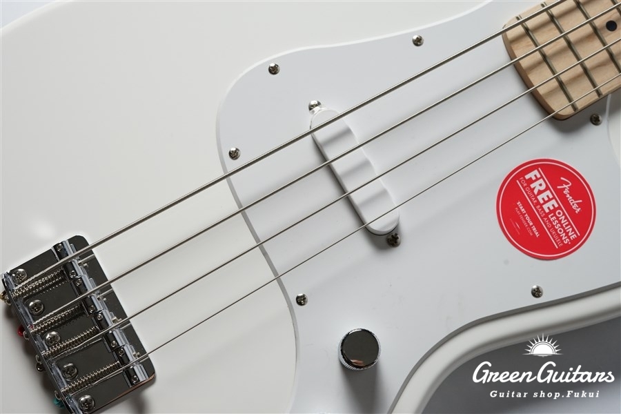 Squier by Fender Squier Sonic Bronco Bass - Arctic White | Green