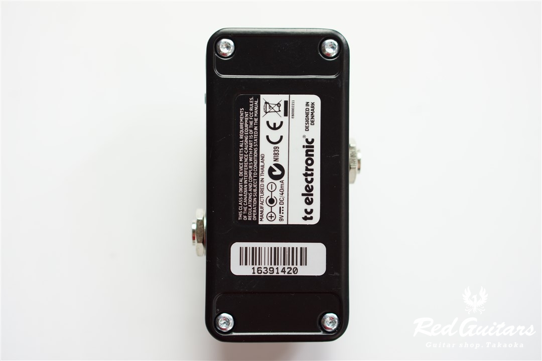 tc electronic POLYTUNE 2 NOIR | Red Guitars Online Store