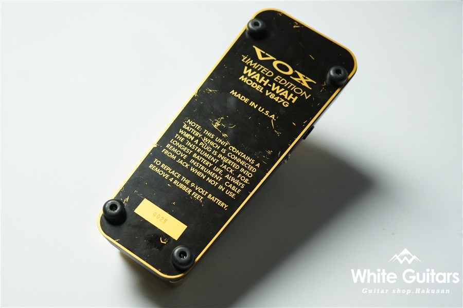 VOX V847G | White Guitars Online Store